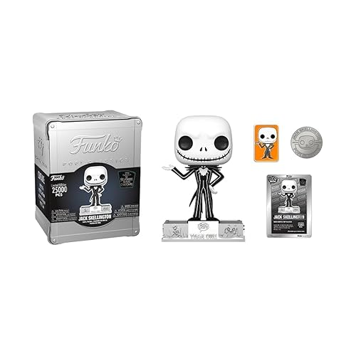 Funko Pop! Disney Classics: NBC Nightmare Before Christmas - Jack Skellington 25th Anniversary (Fun Fest 2023 Shop Exclusive)