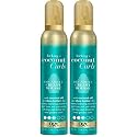 Ogx Coconut Curls Decadent Creamy Mousse 7.9 Ounce (2 Pack)