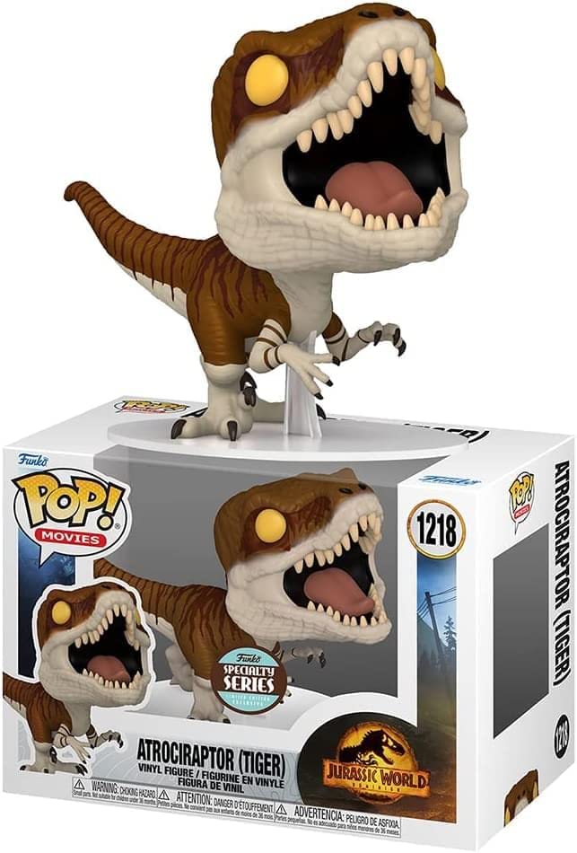 Funko Pop! Dominion: Atrociraptor (Tiger) #1218 Specialty Series Exclusive