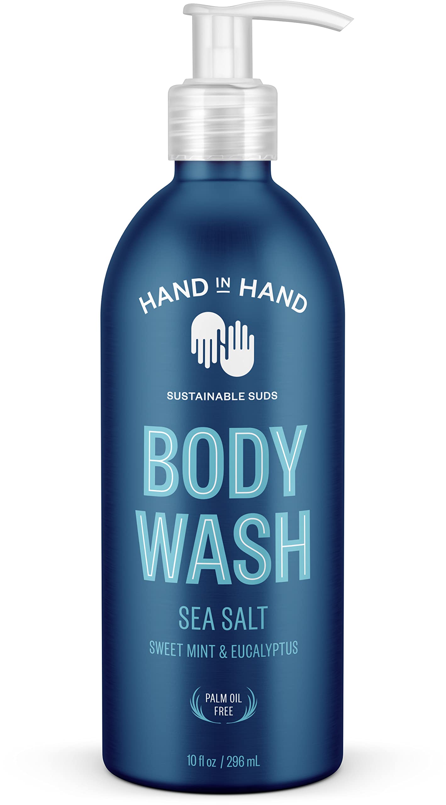Hand in Hand, Body Wash Sea Salt, 10 Fl Oz