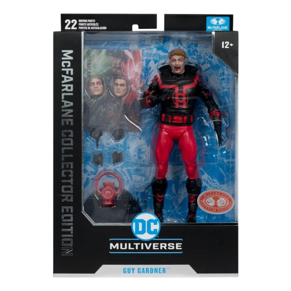 DC MCFARLANE Collector Edition 7IN WV11 - #37 Green Lantern Guy Gardner (Guy Gardner: Warrior)(Chase)