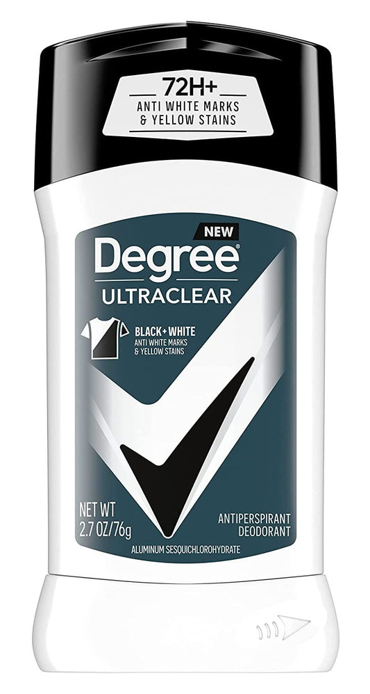 Degree Men Ultra Clear Black Plus White Antiperspirant Deodorant 2.7 Ounce (Pack of 3) Beauty & Personal Care Degree