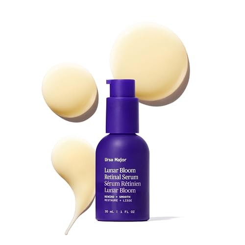 Ursa Major Lunar Bloom Retinal Serum | Potent & Gentle Facial Moisturizer | Smooth Fine Lines & Wrinkles | Vegan & Cruelty-Free | For All Skin Types |