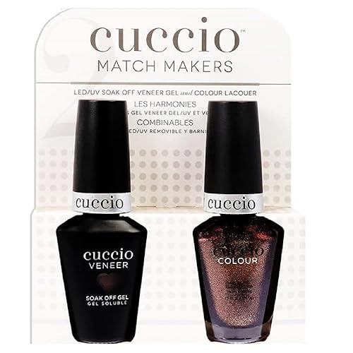 Cuccio Colour Matchmaker - Professional Nail Lacquer With An LED And UV Gel Polish - Made With Triple Pigmentation Technology For Rich Coverage In One