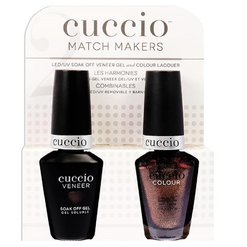 Cuccio Colour Matchmaker - Professional Nail Lacquer With An LED And UV Gel Polish - Made With Triple Pigmentation Technology For Rich Coverage In One