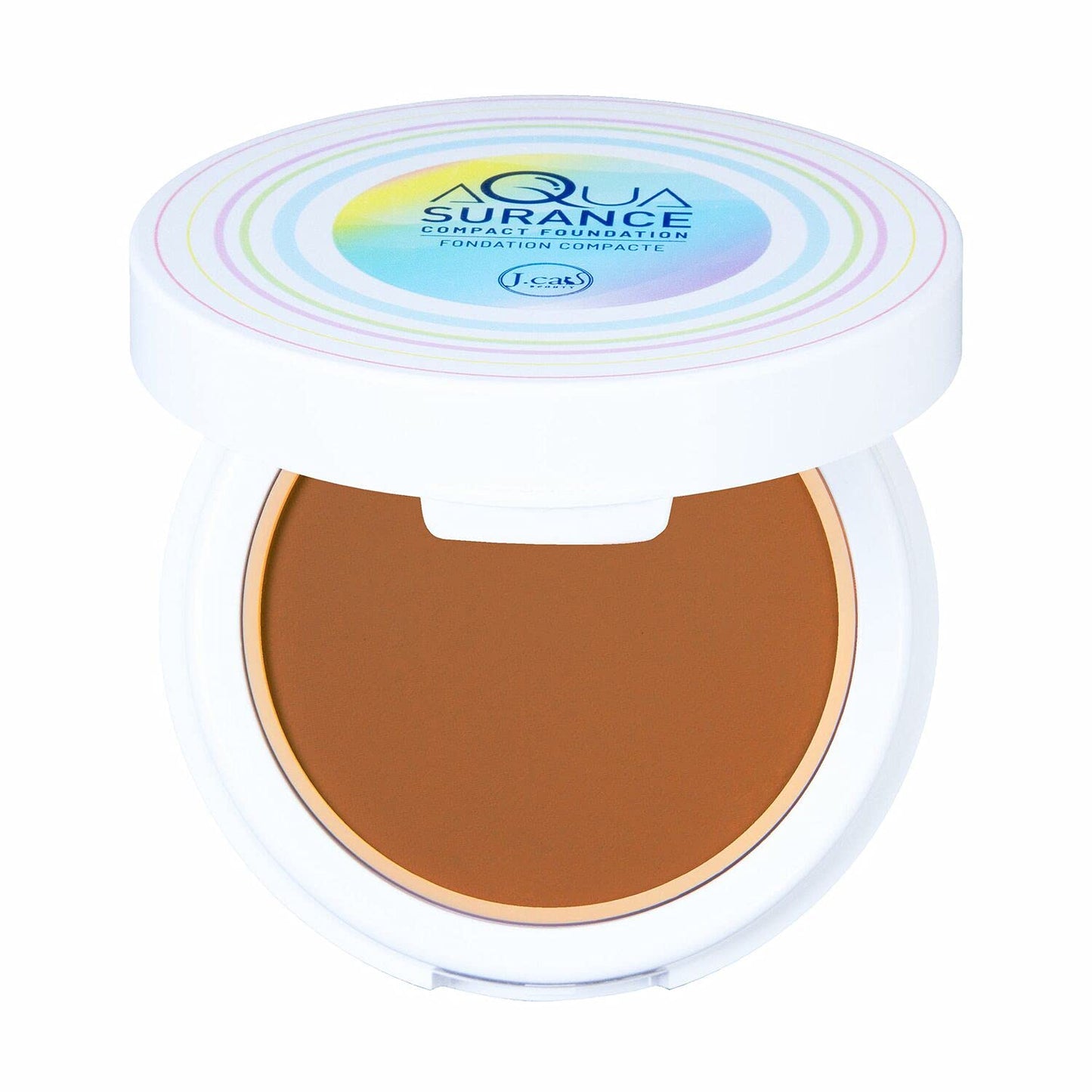J.CAT BEAUTY Aquasurance Compact Foundation - Caramel