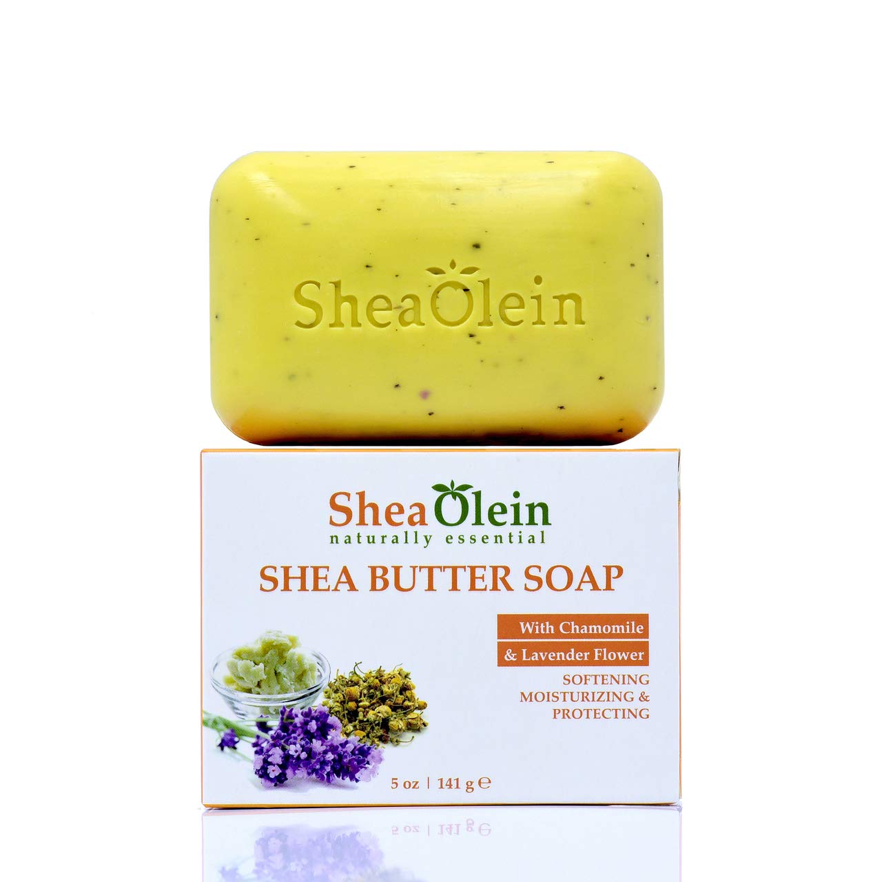 Shea Butter Soap with Chamomile & Lavender Flower