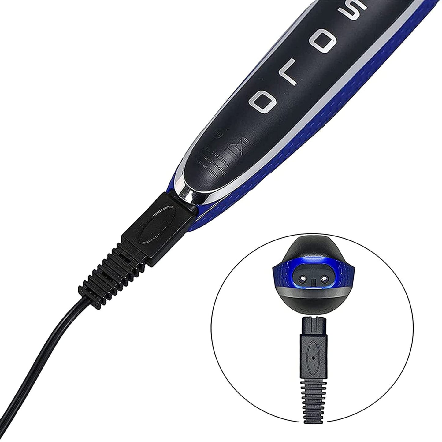 LinMei Shaver Charger Cord for Microtouch Solo Electric Shaver Solo Trimmer USB Charging Cable Solo Razor Charger 31.5 in with Cleaning Brush Beauty and Personal Care LinMei