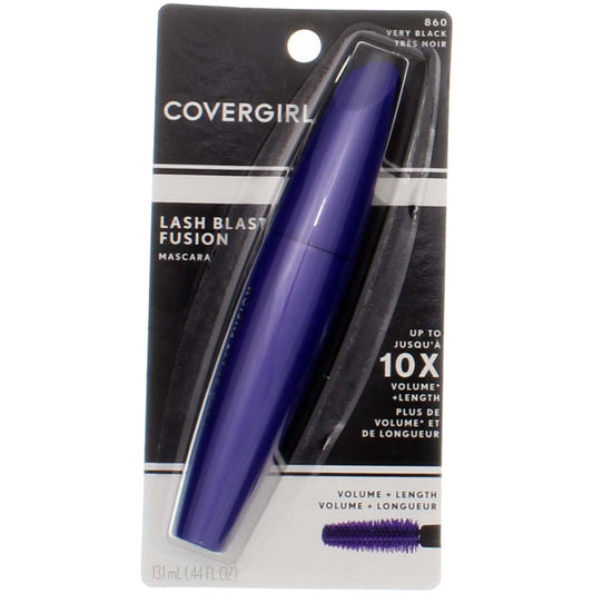 Cover Girl 12704 860vryblk Very Black Lashblast Fusion Mascara