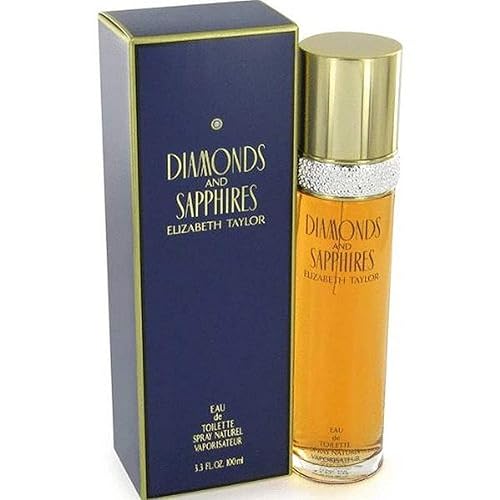 DIAMONDS and SAPHIRES by Elizabeth Taylor Eau De Toilette Spray 3.4 oz Women