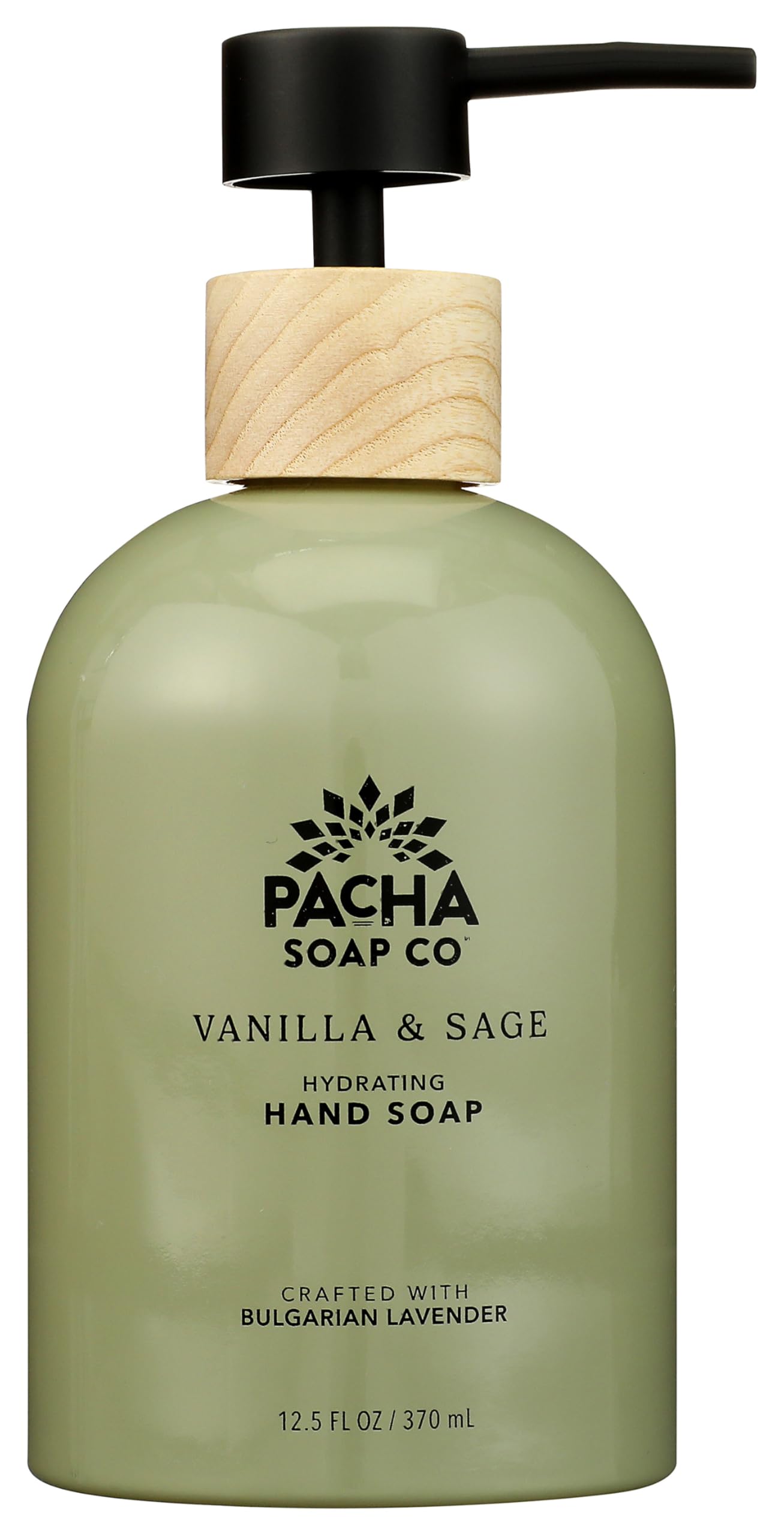 PACHA SOAP Vanilla & Sage Liquid Hand Soap, 12.5 FZ