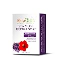 SheaOlein Naturally Essential SEA MOSS HERBAL Soap with HIBISCUS OIL & Vitamin C
