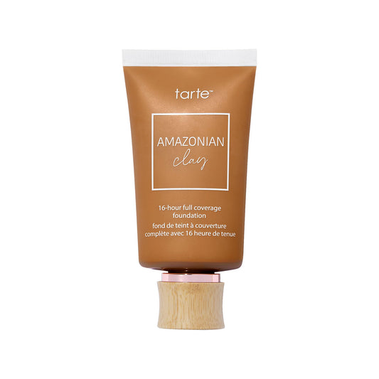 tarte Amazonian clay 16-hour Full Size coverage foundation - Matte Finish Foundation with Amazonian Clay & Vitamin E for Hydration & Smooth Looking