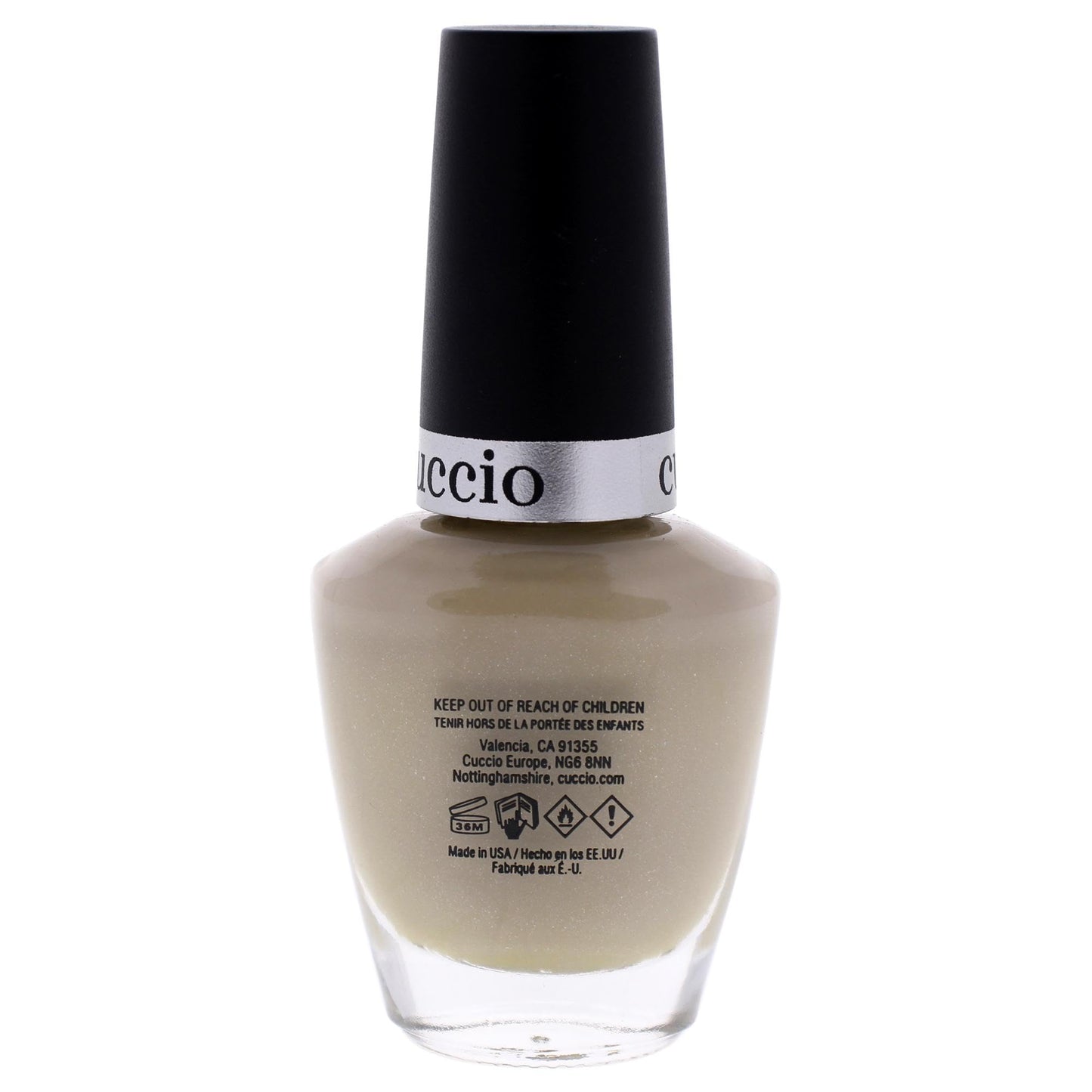 Cuccio Colour Nail Polish, Oh Naturale, Yellow Beauty & Personal Care Cuccio
