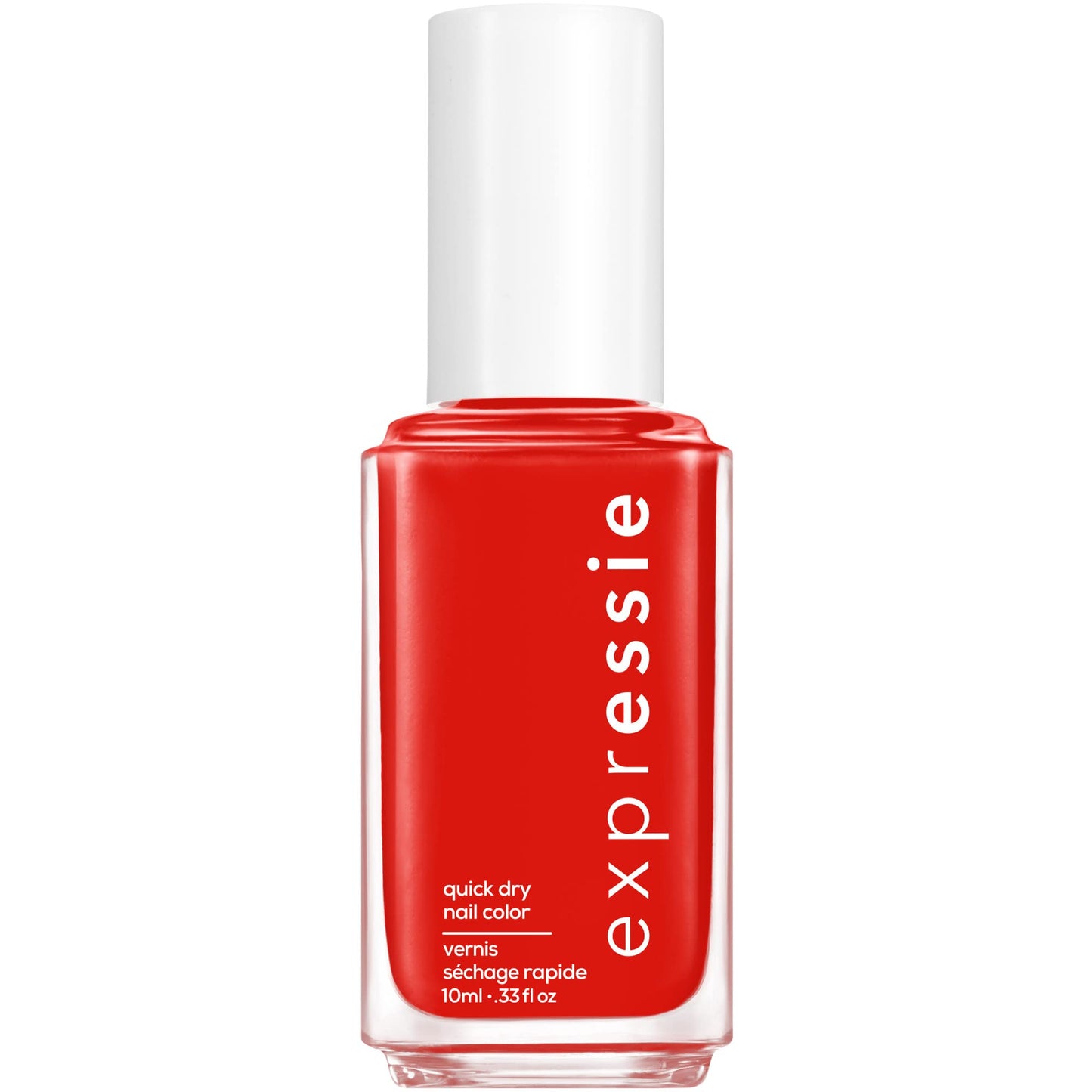 essie Nail Polish, Expressie Quick-Dry Nail Color, Vegan, Word On The Street, Red, Send A Message, 0.33 fl oz Beauty & Personal Care essie