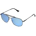 Columbia Womens Trail Dash Sunglasses, Gunmetal/Blue Flash Polarized, 50 Mm US