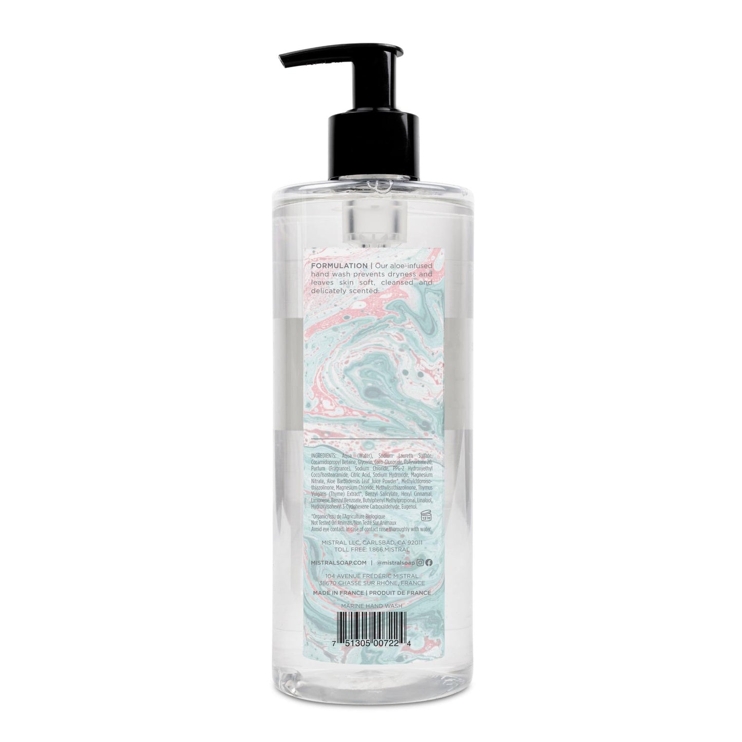 Mistral Marbles Hand Wash, Marine, 16.9 fl oz Beauty & Personal Care Mistral