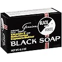 Black and White Black Soap, 6.1 oz (Pack of 12)