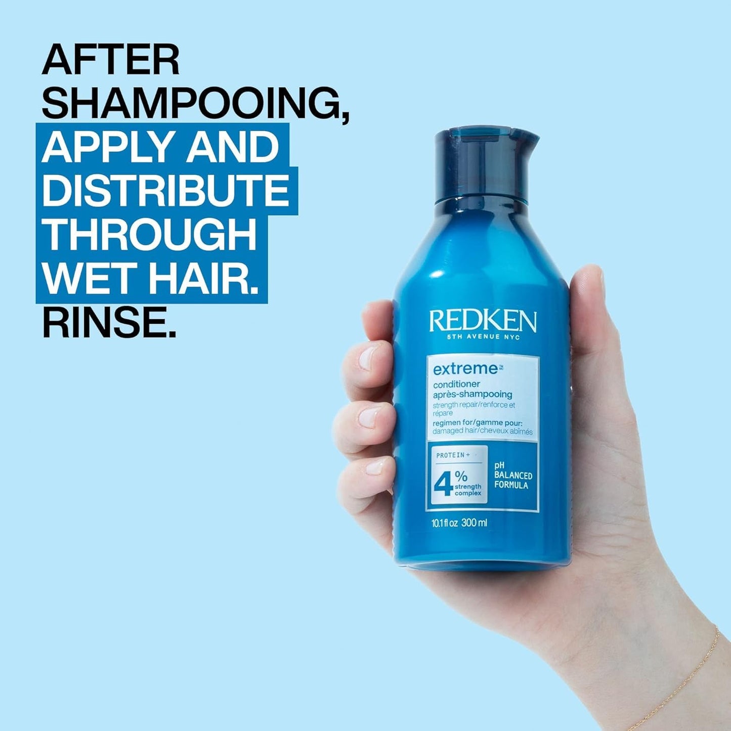 Redken Extreme Conditioner | Anti-Breakage & Protection for Damaged Hair | Infused With Proteins | 33.8 Fl Oz Beauty and Personal Care Redken