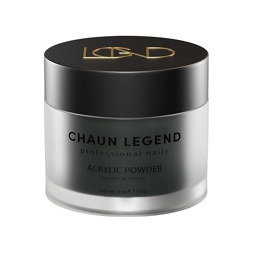 Chaun Legend Acrylic Powder 2 Ounce Going Green Long Lasting Shimmery Enhance Nail Acrylic Powder for Professional Art and Creative Designs Beauty & Personal Care Chaun Legend Professional Nails