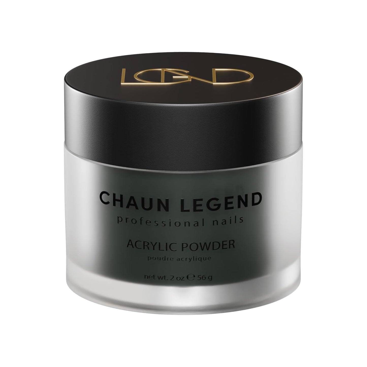Chaun Legend Acrylic Powder 2 Ounce Going Green Long Lasting Shimmery Enhance Nail Acrylic Powder for Professional Art and Creative Designs Beauty & Personal Care Chaun Legend Professional Nails