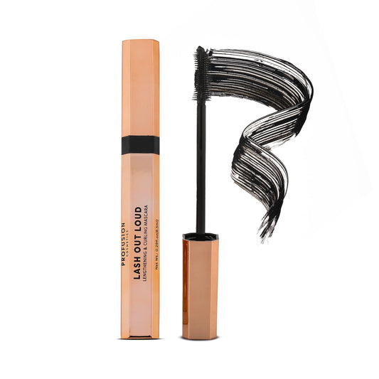 Profusion Cosmetics Lash Out Loud Volumizing and Lengthening Mascara Achieve Ultimate Lash Goals and Get Clump Free, Smudge-Resistant Lashes