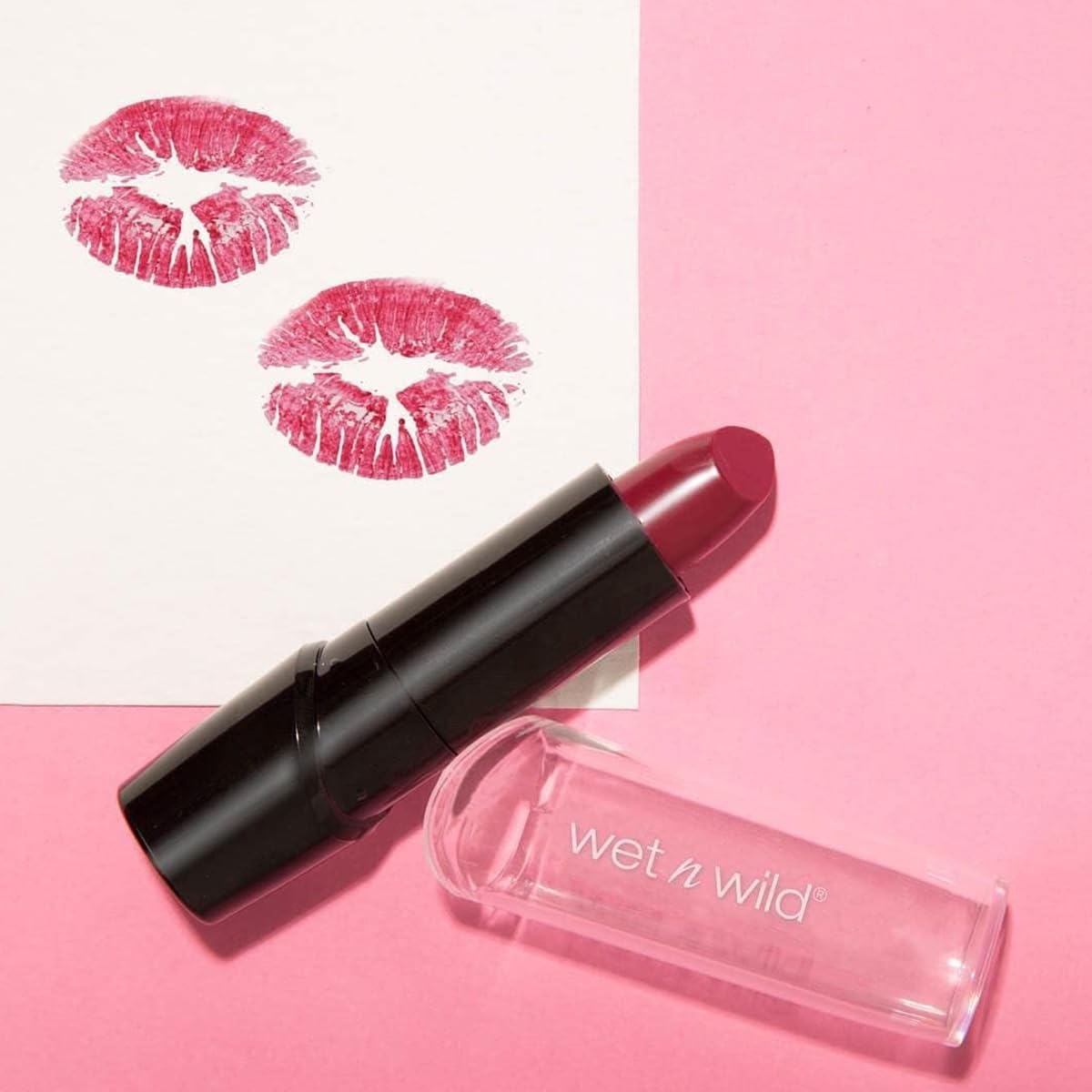wet n wild Silk Finish Lipstick, Hydrating Rich Buildable Lip Color, Formulated with Vitamins A,E, & Macadamia for Ultimate Hydration, Cruelty-Free