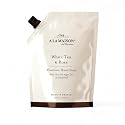 A LA MAISON Hand Soap Refill Pouch - White Tea & Rose - Liquid Hand Wash Refill, Eco-Friendly & Recyclable - Plant-Based, Biodegradable, Made in Beauty & Personal Care A LA MAISON
