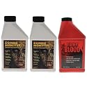 FX Zombie Ammonia Free Liquid Latex 2 Pack + Fake Blood for Halloween Vampire, Monster, Zombie Makeup and Dress up, Ideal for Art, Theater, Stage
