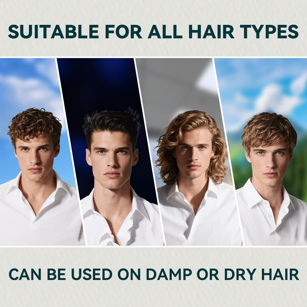 ECHOLLY Sea Salt Spray for Men & Women-Volumizing & Textuirzing With Kelp,Aloe Vera & Red Algae Extract-Matte Finish Lightweight for Natural Beach