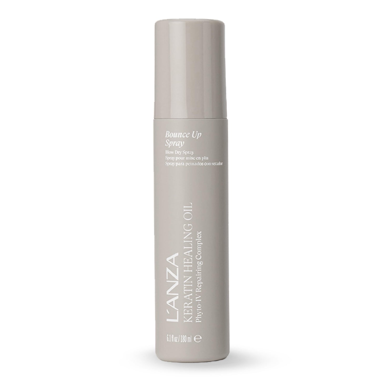 L'ANZA Keratin Healing Oil Bounce Up Hair Spray, Boosts Volume and Shine, With a Weightless Formula, For an Extra Push of Plump, Body & Bounce (6.1 Fl