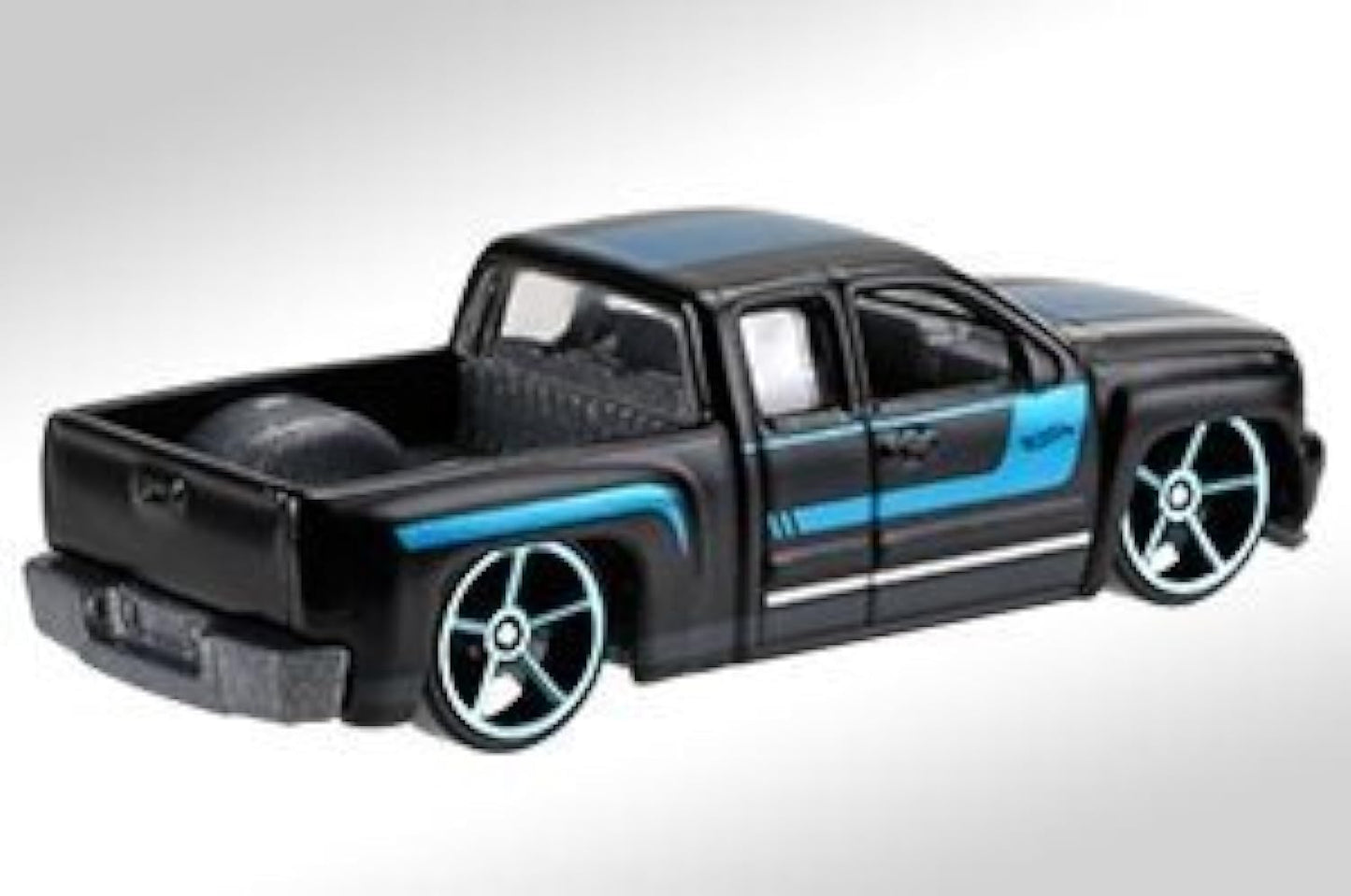 Hot Wheels 2017 HW Hot Trucks Chevy Silverado 159/365, Black