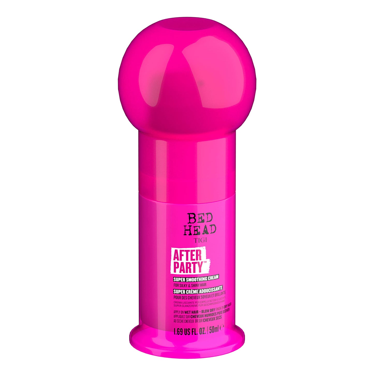 TIGI Bed Head After Party Smoothing Cream for Shiny Hair Travel Size 1.69 fl oz