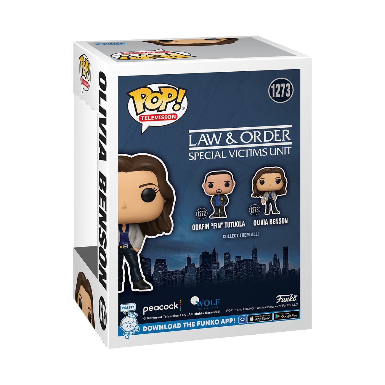 Funko POP! TV: Law & Order SVU - Olivia Benson - Law and Order SVU - Collectable Vinyl Figure - Gift Idea - Official Merchandise - for Kids & Adults…