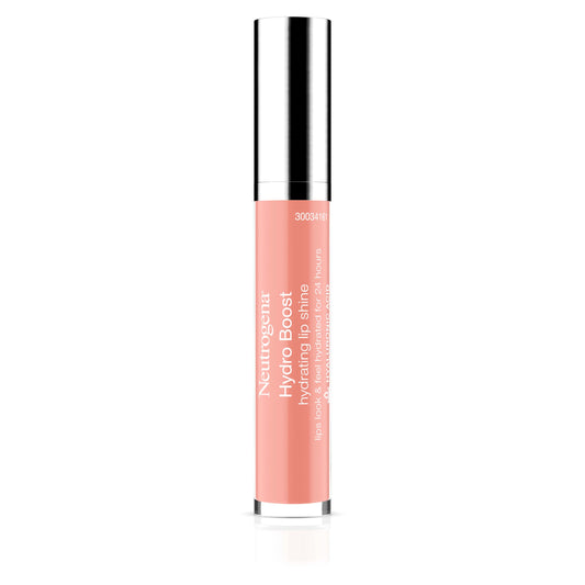Neutrogena Hydro Boost Moisturizing Lip Gloss, Hydrating Non-Stick and Non-Drying Luminous Tinted Lip Shine with Hyaluronic Acid to Soften