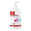 BeautyFit BeautyBum Pump Redefining Muscle Toning Lotion - Tightens and Firms Skin - Sculpt and Tone Problem Areas - Cotton Candy - 16 oz