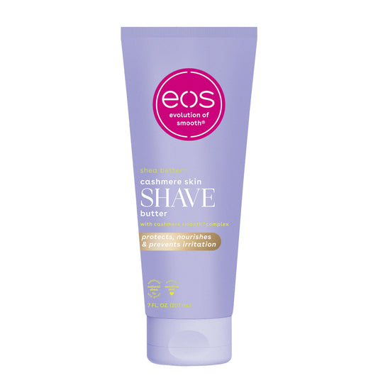 eos Cashmere Skin Collection Shave Butter - Vanilla Cashmere, Non-Foaming Moisturizing Shave Cream to Prevent Razor Burn, 7 fl oz Beauty and Personal Care eos Default Title