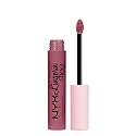 NYX PROFESSIONAL MAKEUP Lip Lingerie XXL Matte Liquid Lipstick - Unlaced (Cool Toned Dusty Rose)