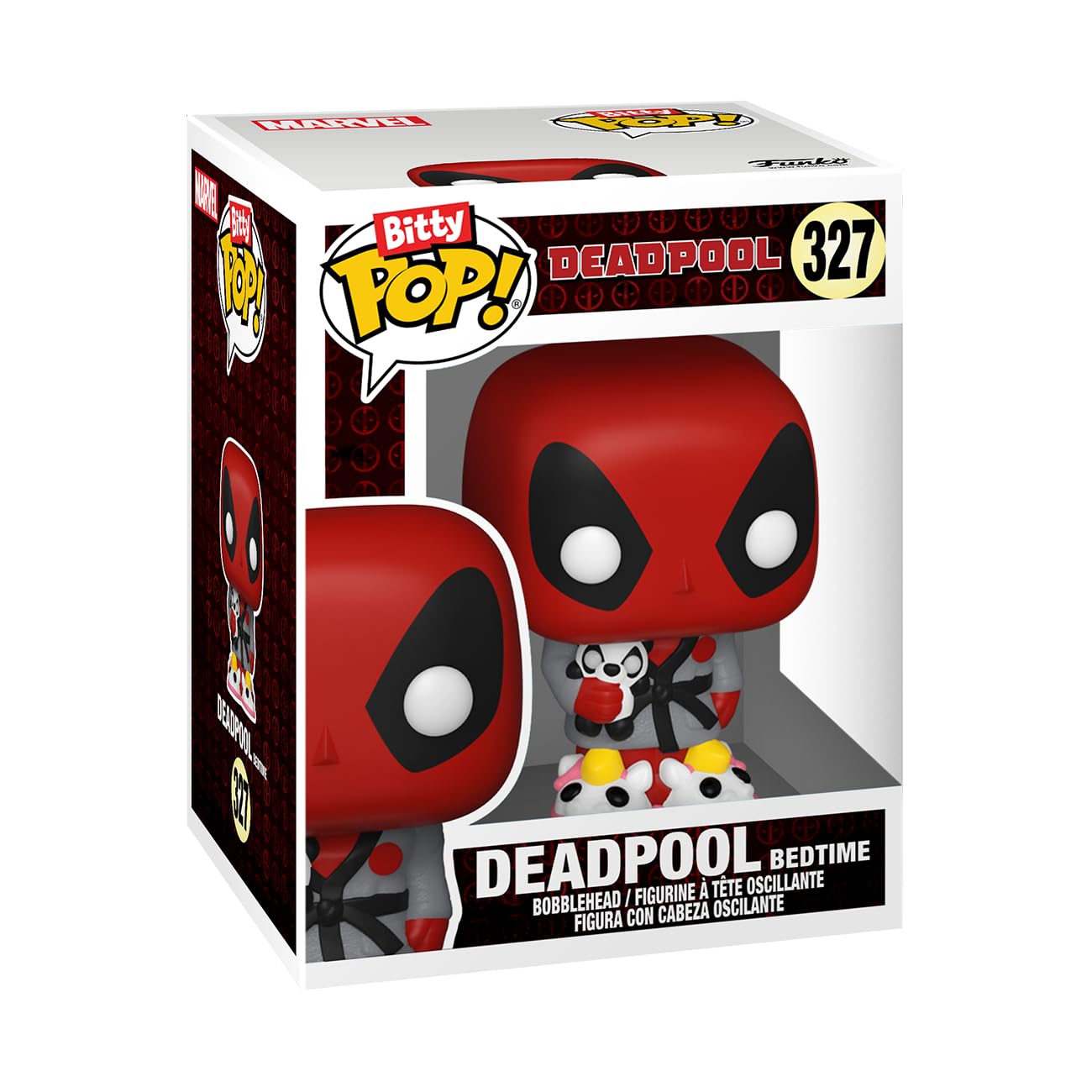 Funko Bitty POP! Deadpool - BBQ Master , 4-Pack and A Surprise Mystery Mini Figure - 0.9 Inch (2.2 Cm) Collectable - Stackable Display Shelf Included…