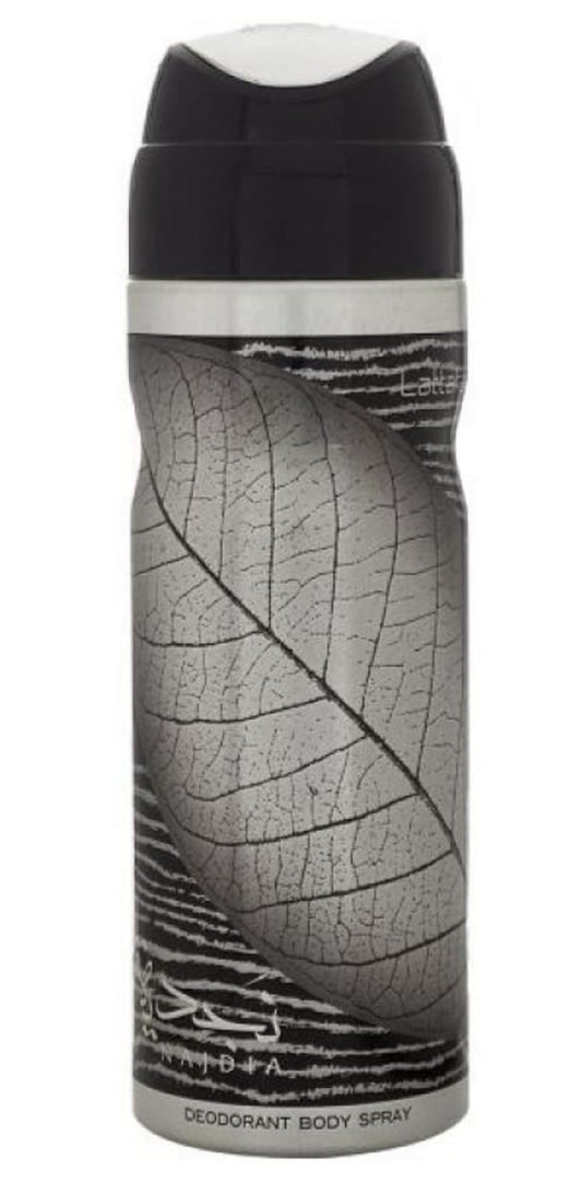 Lattafa Najdia Perfumed Deodorant Spray for Unisex, 6.7 Ounce Beauty and Personal Care Lattafa