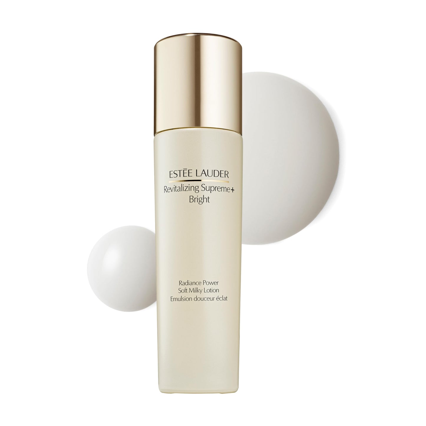 Estée Lauder Revitalizing Supreme+ Bright Radiance Power Soft Milky Lotion Moisturizer with Vitamin C | Targets Dark Spots & Dullness, 3.4 Fl Oz