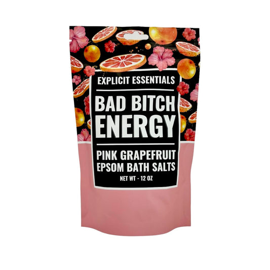 Explicit Essentials Bath Salts for Women, 12oz Tropical Refresher Epsom Salts Beauty and Personal Care Explicit Essentials