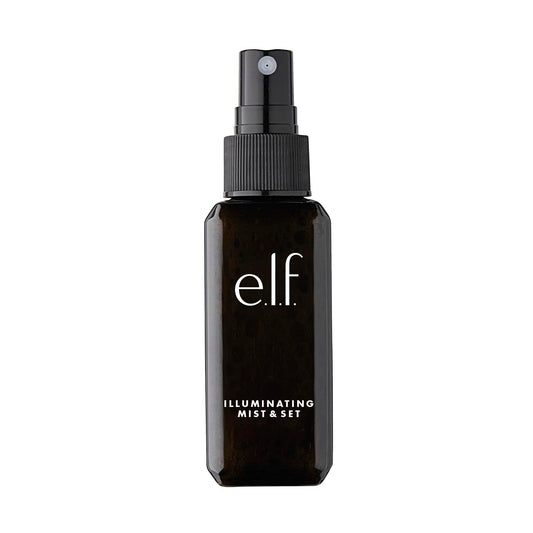 e.l.f. Lumious Mist & Set, Setting Spray To Give Makeup A Lasting, Radiant Finish, Infused With Vitamins A, C & E, Small, 2 Fl Oz Beauty & Personal Care e.l.f. cosmetics