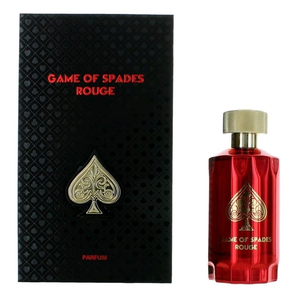 Jo Milano Game of Spades Rouge Parfum 3.4 oz/100 ml Unisex Natural Spray (Blak Box)
