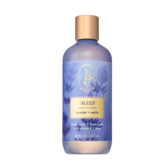 Bath & Body Works Lavender Vanilla Body Wash & Foam Bath, Aromatherapy Cleanser with Vitamin E & Aloe, Non-Drying & Gentle for Daily Use, 10 fl oz - 1
