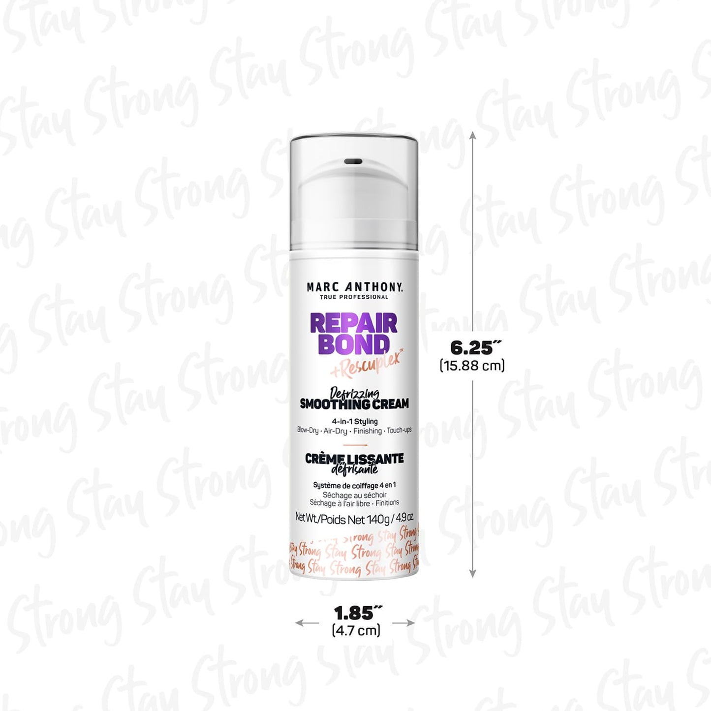 Marc Anthony Anti-Frizz Hair Styling Cream - Smooths, Strengthens & Adds Shine
