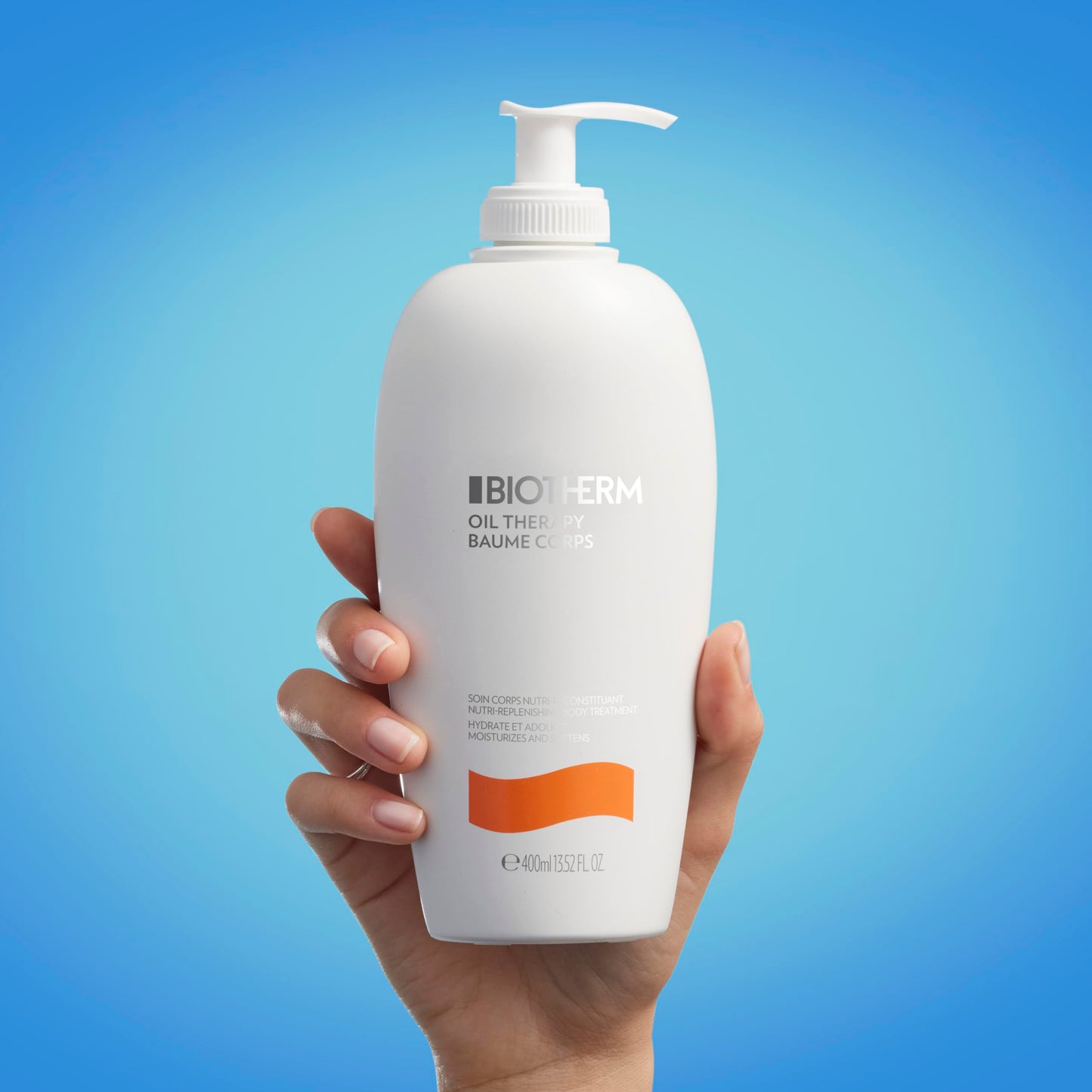 Biotherm Oil Therapy Body Milk for Normal To Dry Skin, Nourishing Lotion with Apricot Kernel Extract, Enriched with Regenerating Biotech Plankton, 8%
