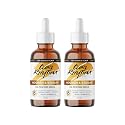 Curl Rhythm Nourish and Radiant Oil-Powered Serum - Nourishing Hair Oil - Non-Greasy Scalp Care - Hair Serum with Biotin for All Curl Types - 2 pc