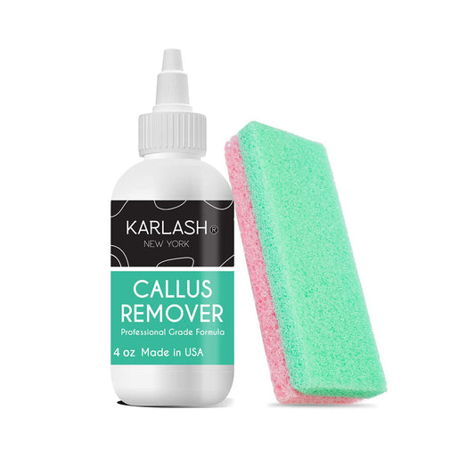 Karlash Callus Remover Gel for Feet and Foot Pumice Stone Scrubber Kit Remove Hard Skins Heels and Tough Callouses from feet Quickly and Effortless 4 Beauty & Personal Care Karlash