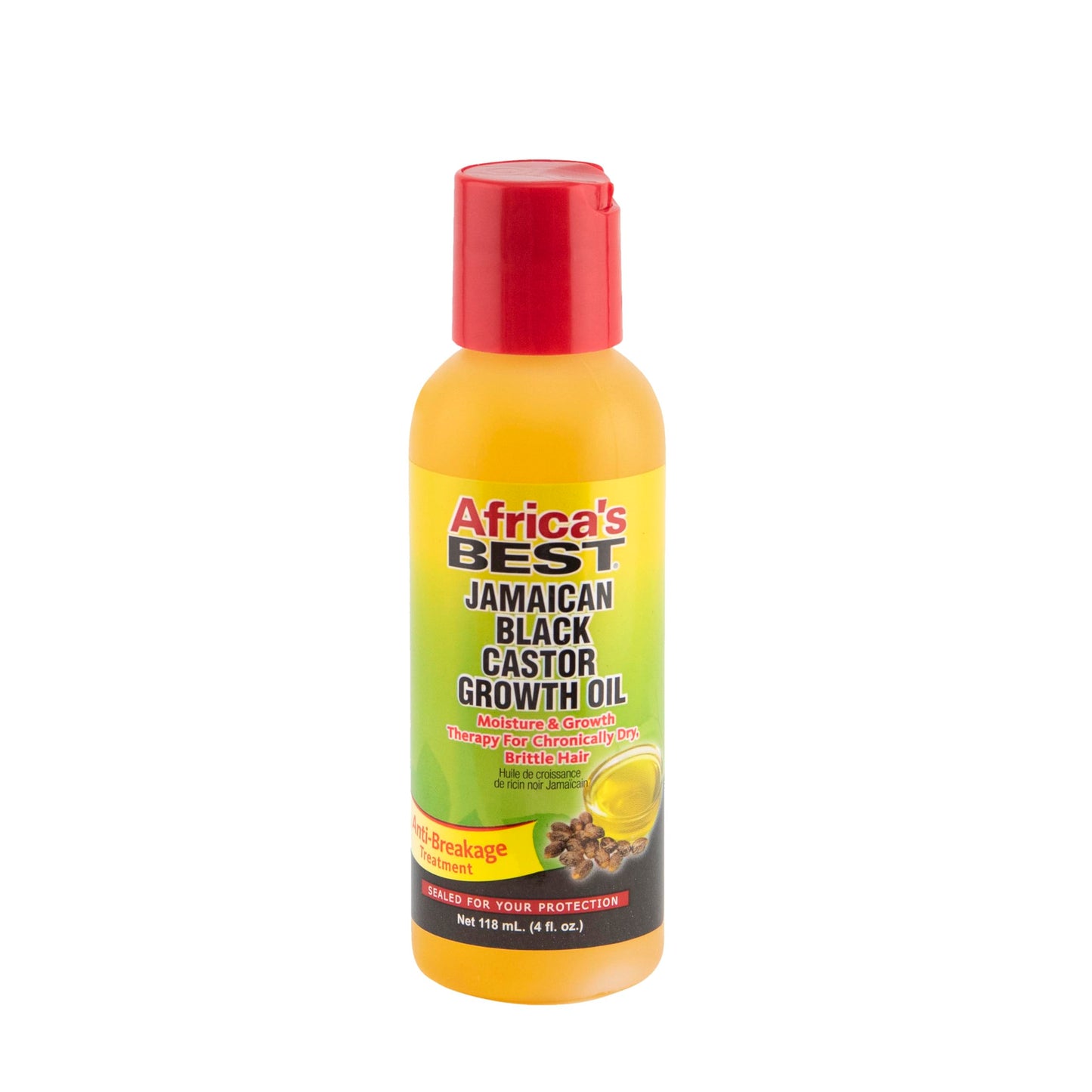 Africa's Best - Jamaican Black Castor Growth Oil, High in Vitamin E, Minerals and Proteins, Help Repair Dry Scalp, Split Ends, Thinning hair